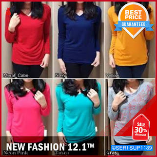 SUP1189K20 Kaos Oblong Polos Basic Kaos Polos BMGShop