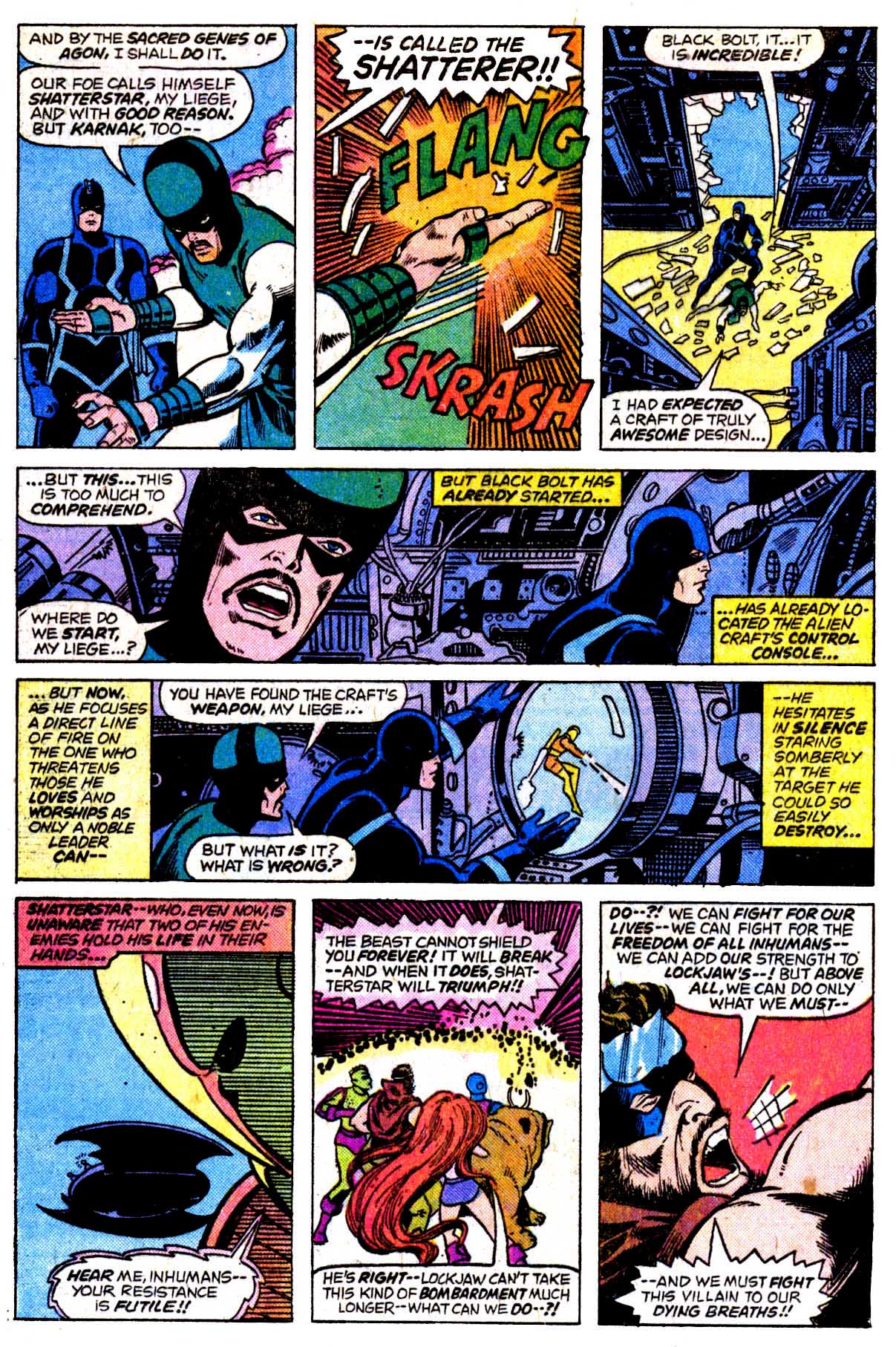 Read online Inhumans (1975) comic -  Issue #4 - 9