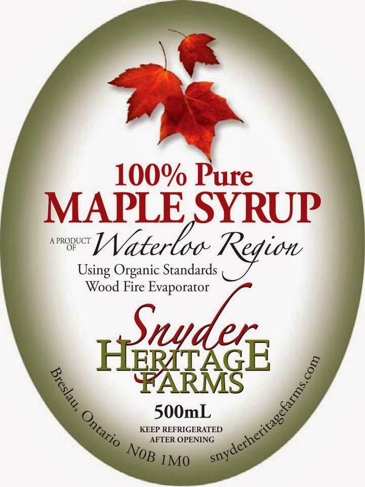 Bailey's Local Foods Snyder Heritage Farms Maple Syrup 2013