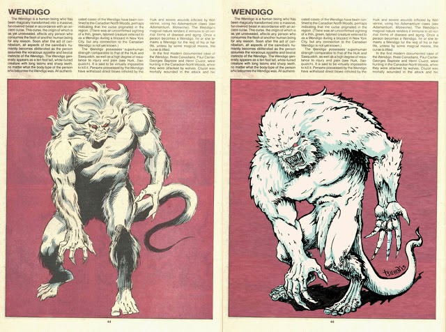 I Loved the Yeti: [Were-Yeti Week] Throwback: Marvel's Wendigo