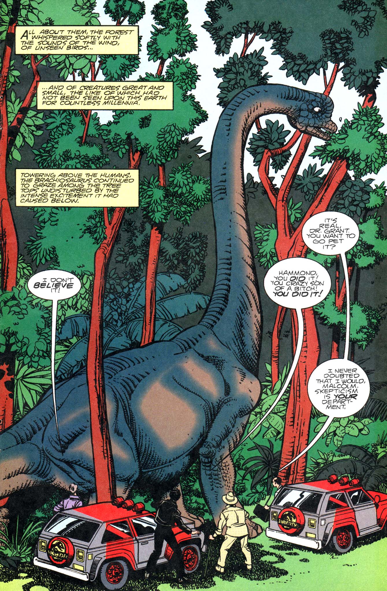 Read online Jurassic Park (1993) comic -  Issue #2 - 3