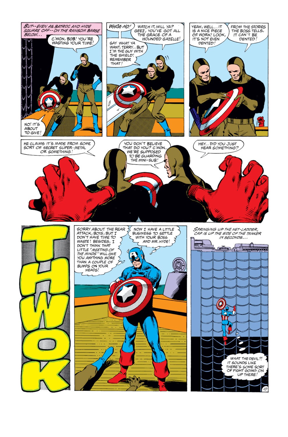 Read online Captain America (1968) comic -  Issue #252 - 10