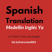 Traducción español al inglés - Google and French taxes