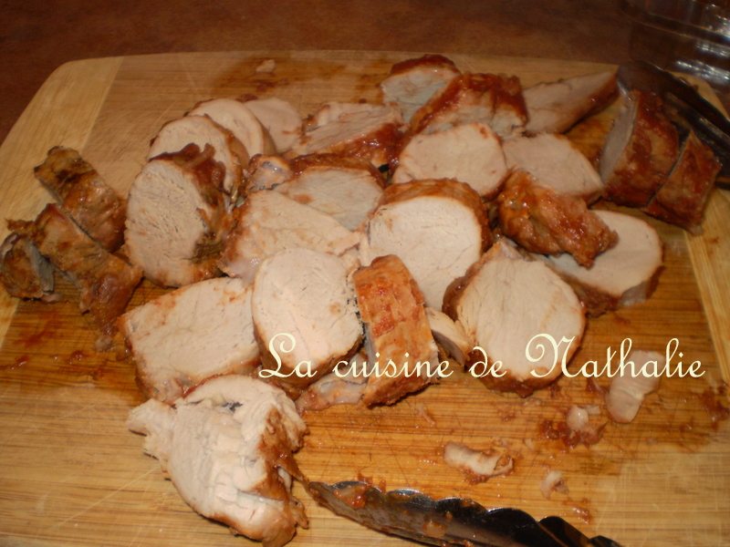 Filet de porc à la MarieJue ( mijoteuse )