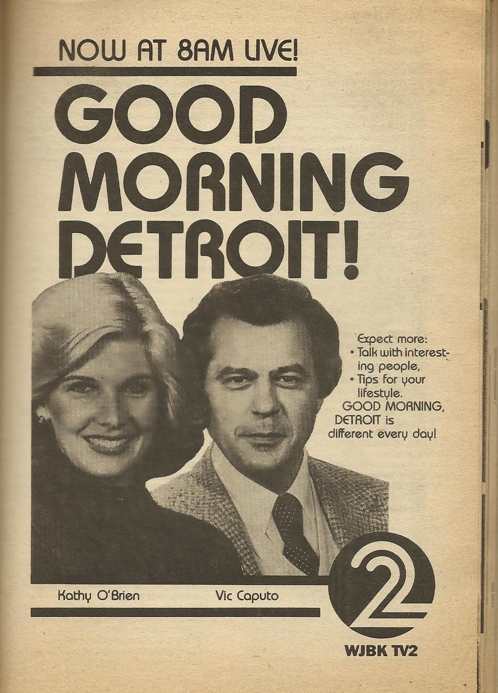 The TV Guide Historian: Good Morning Detroit Ad