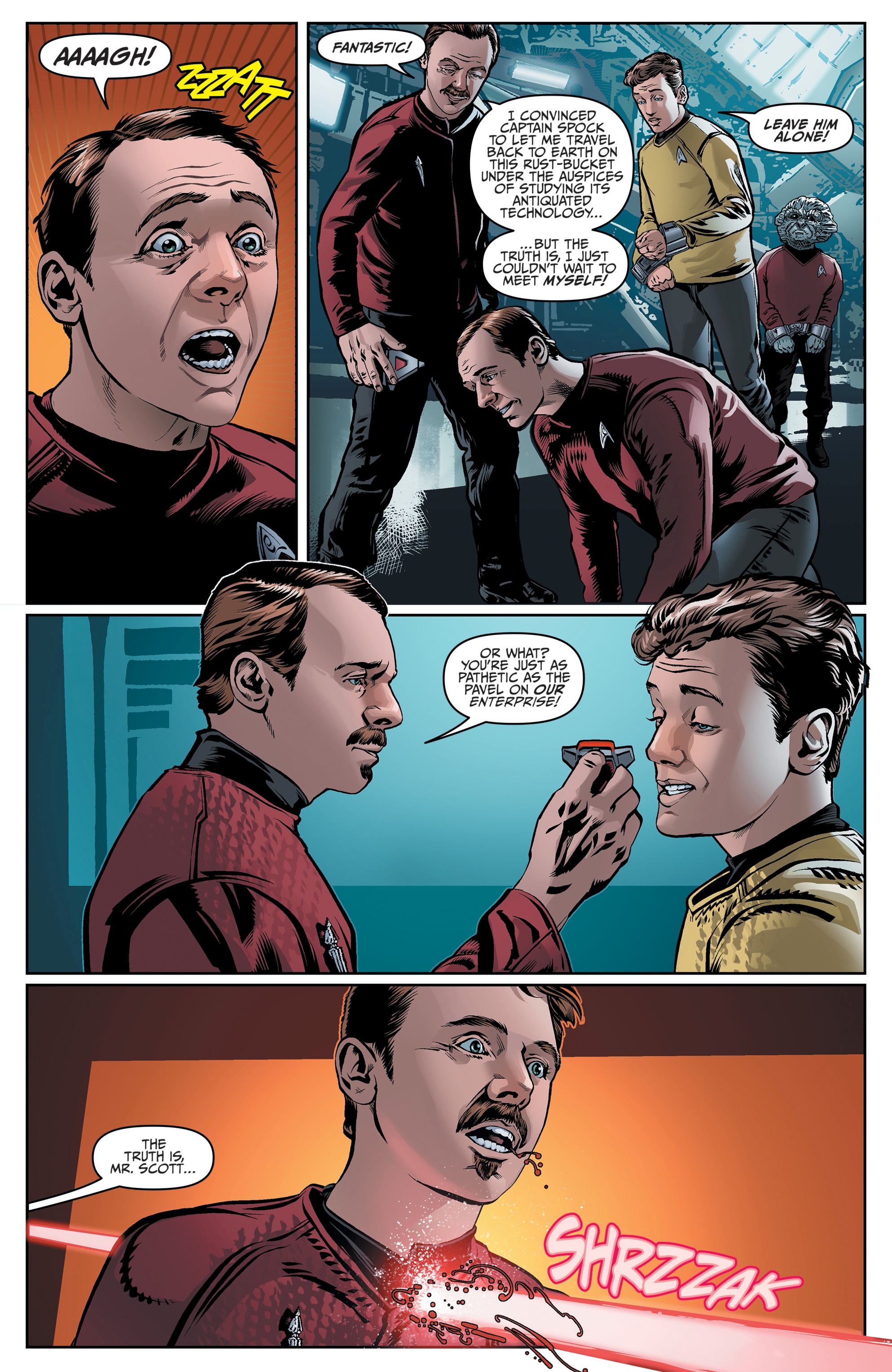 Read online Star Trek (2011) comic -  Issue #51 - 14