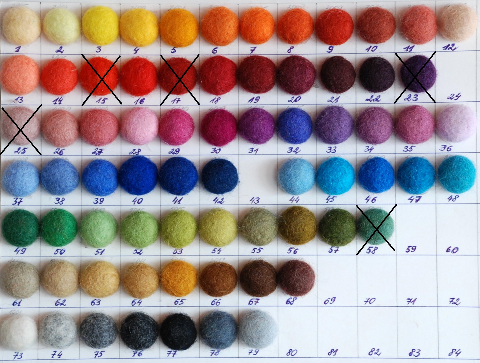 Žavė's felt Carded wool for sale!