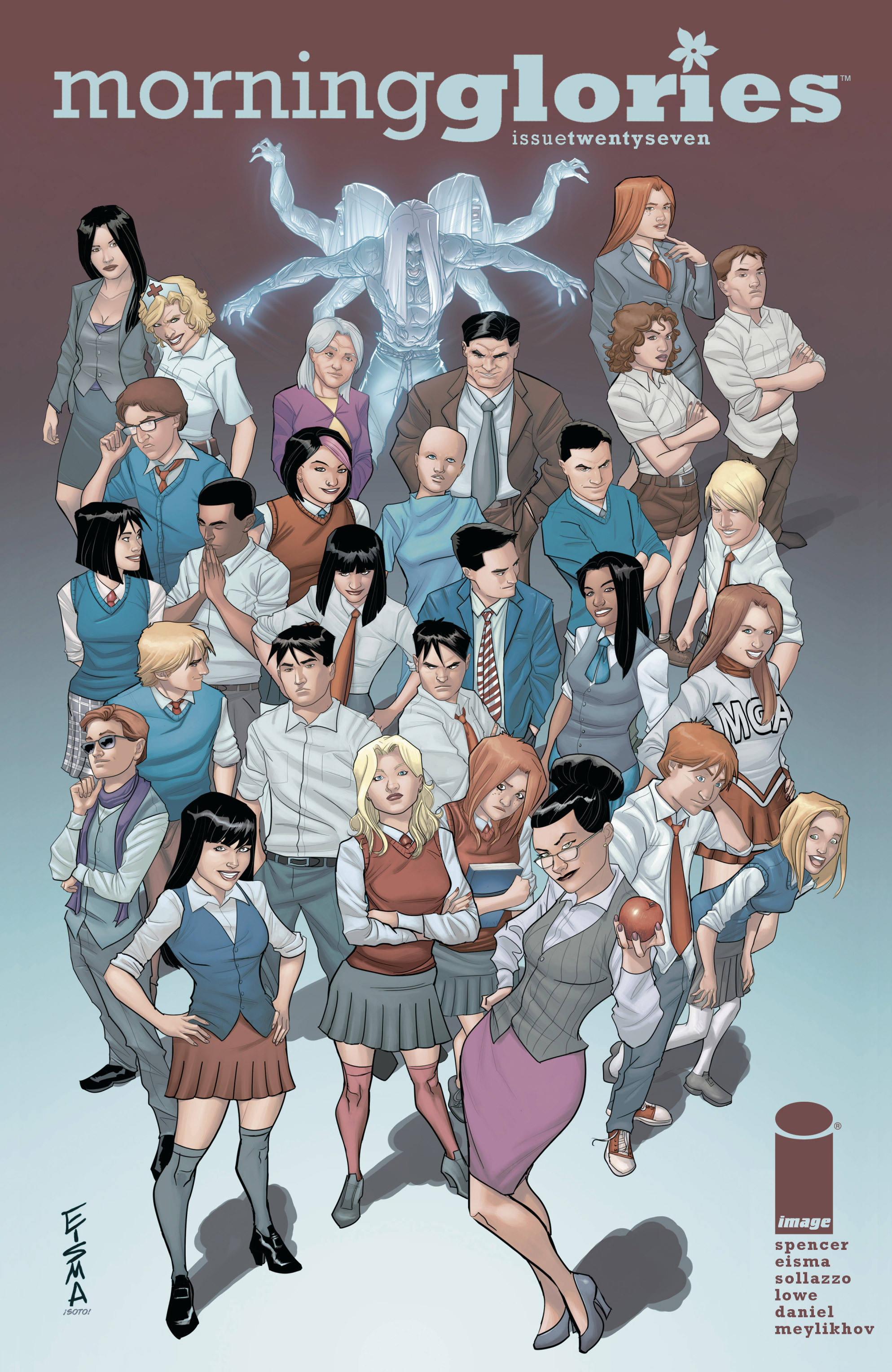 Read online Morning Glories comic -  Issue #27 - 1