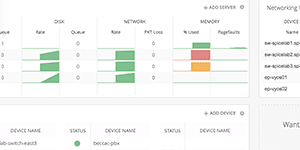 Dashboard interface
