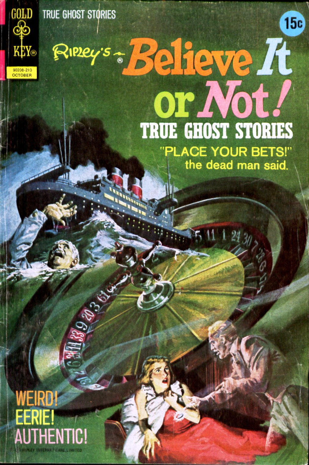 Read online Ripley's Believe it or Not! (1965) comic -  Issue #36 - 1