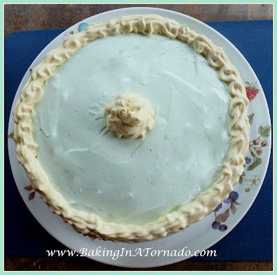 Key Lime Sponge Cake | www.BakingInATornado.com | #recipe #bake