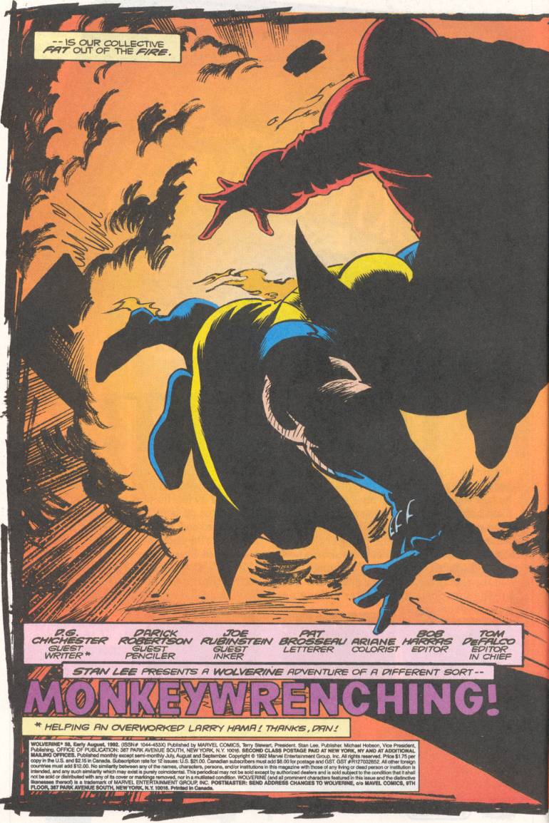 Wolverine (1988) Issue #58 #59 - English 7