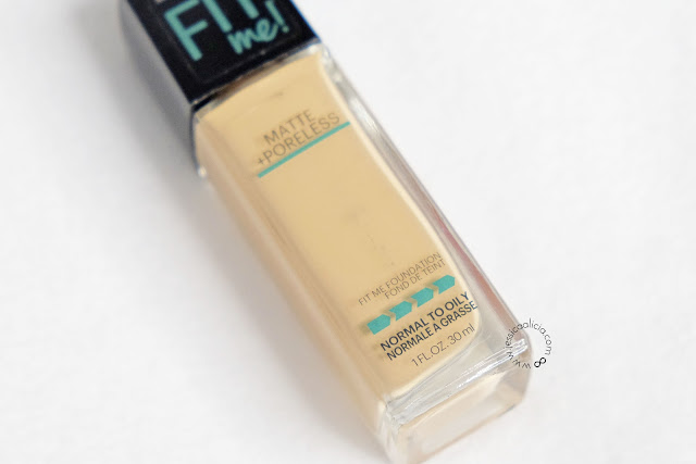 Review : Maybelline Fit Me! Matte & Poreless Foundation by Jessica Alicia