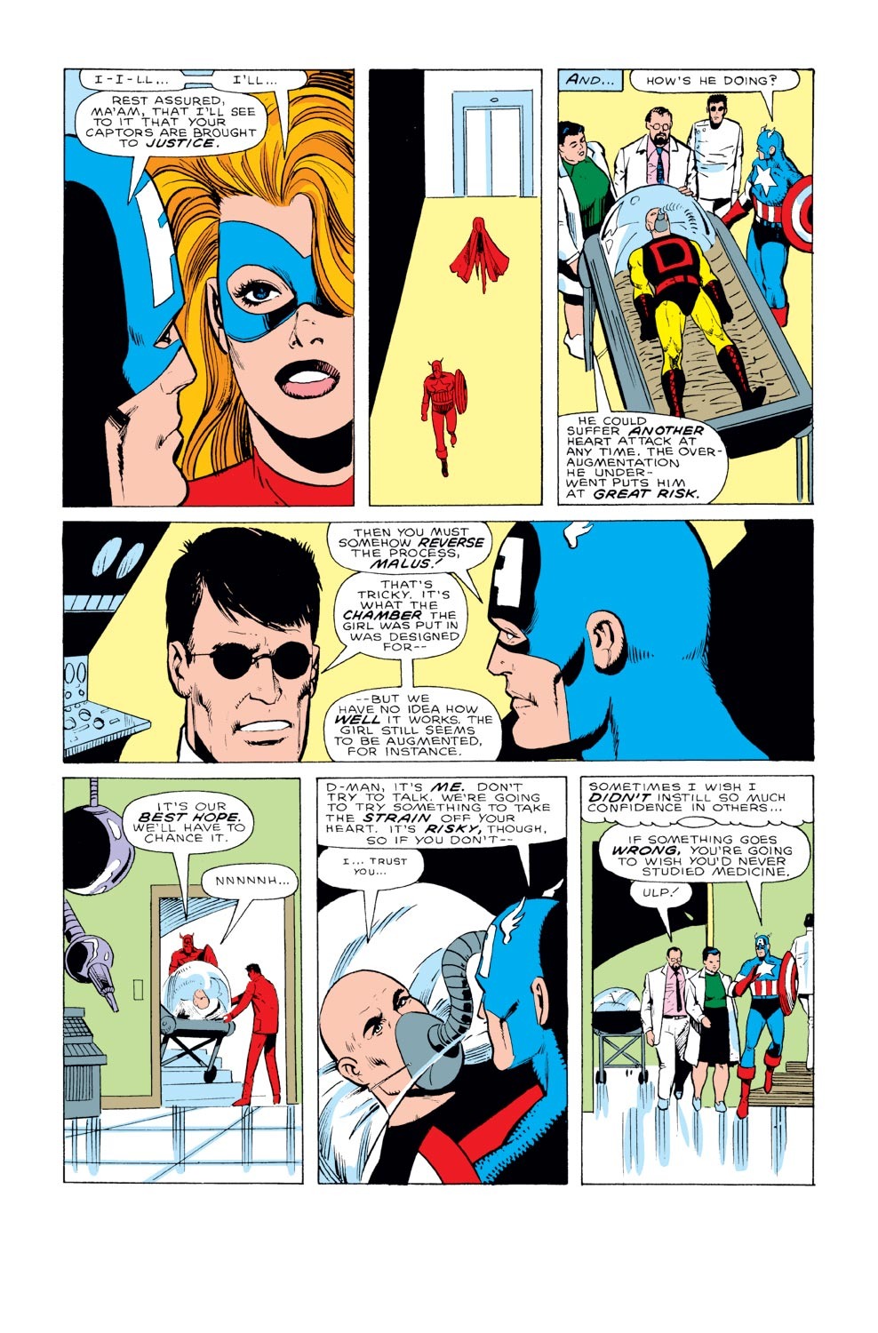 Read online Captain America (1968) comic -  Issue #331 - 8