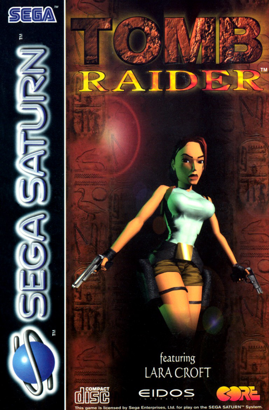 Tomb Raider 1996 front cover
