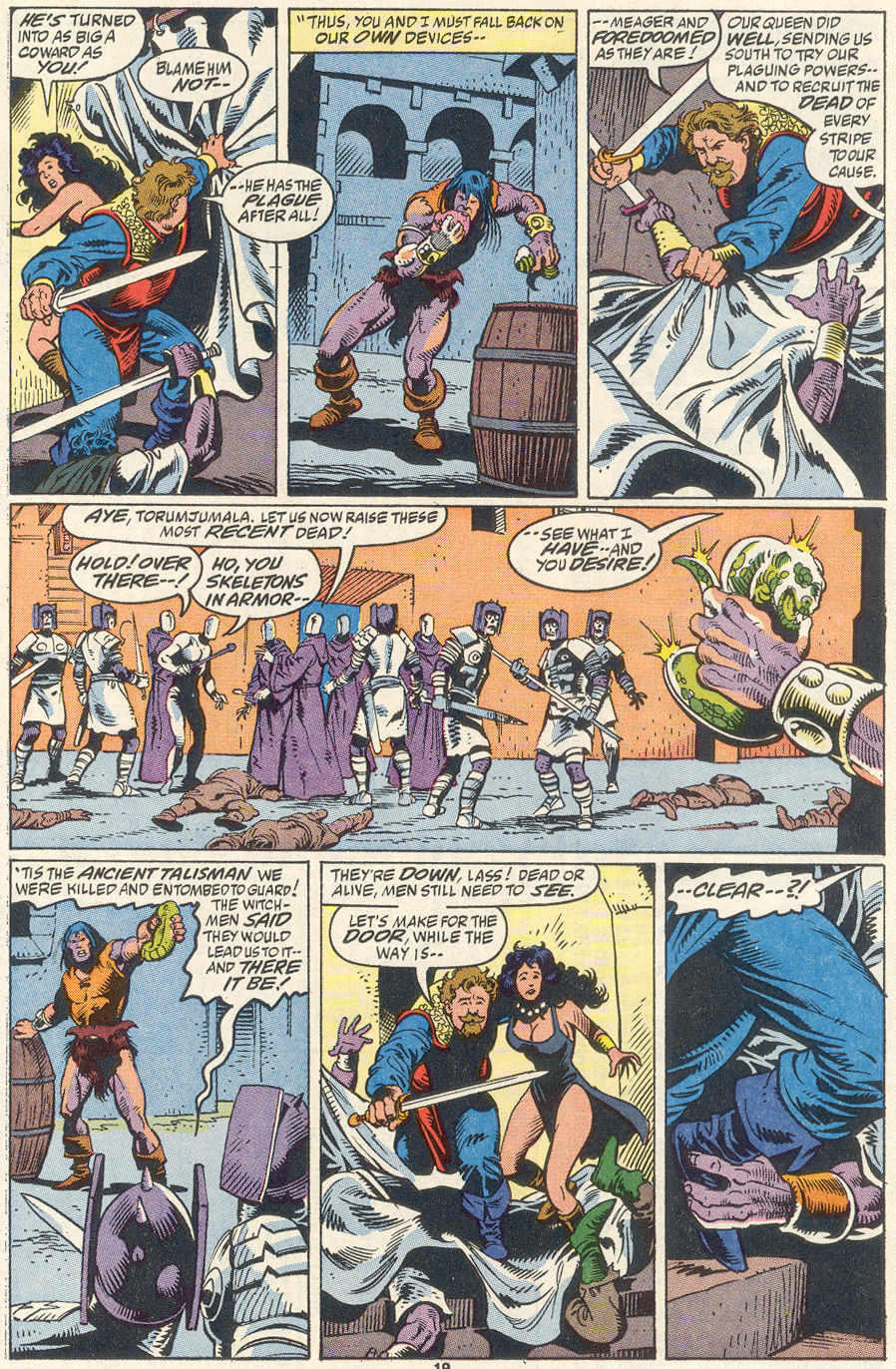 Read online Conan the Barbarian (1970) comic -  Issue #256 - 16