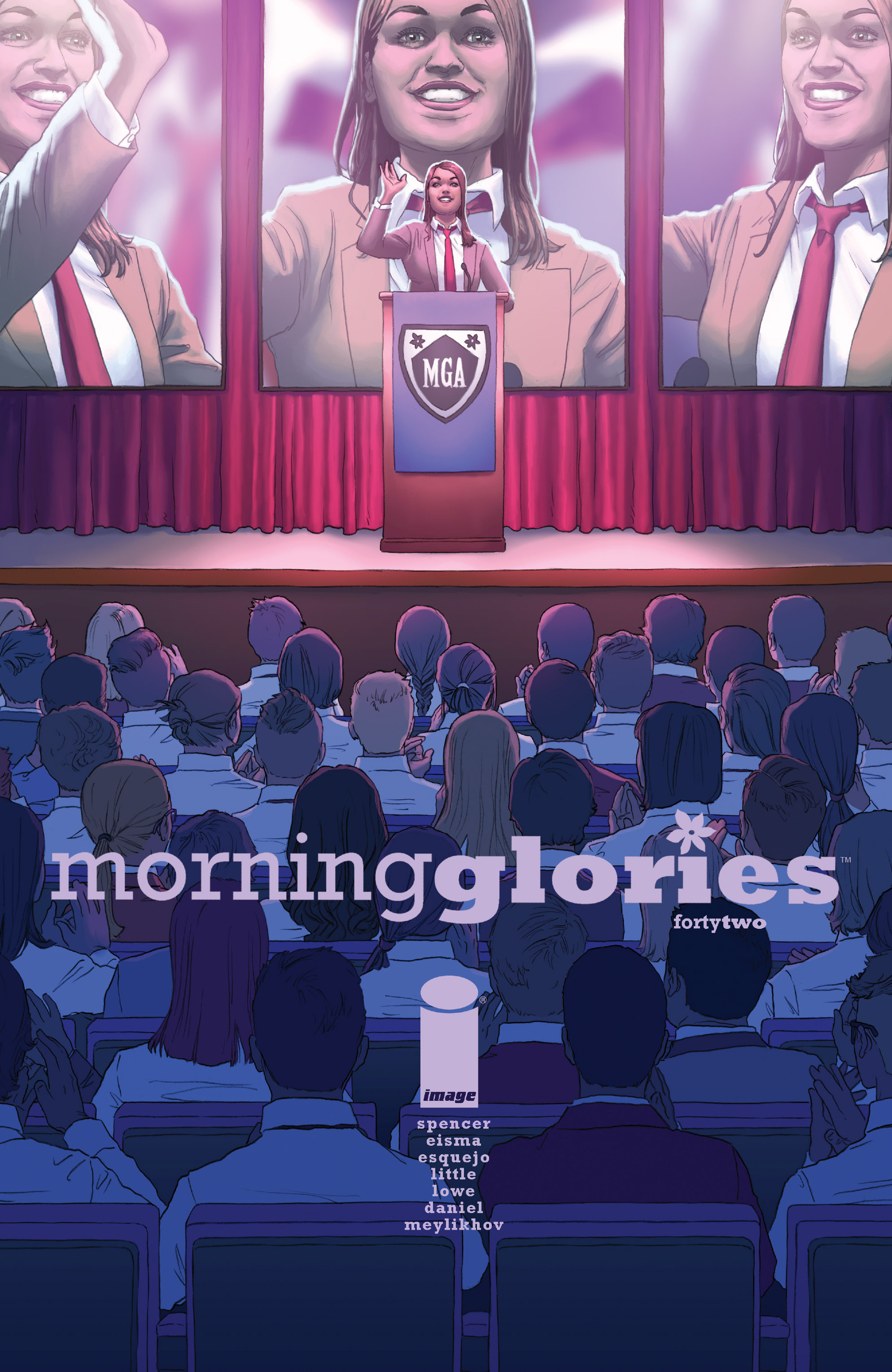 Read online Morning Glories comic -  Issue #42 - 1
