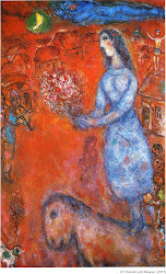 chagall marc bouquet paintings fiancee 1977 artist painting wikipaintings arte history jewish poster affiche artists plakat kunst sometimes fine horses