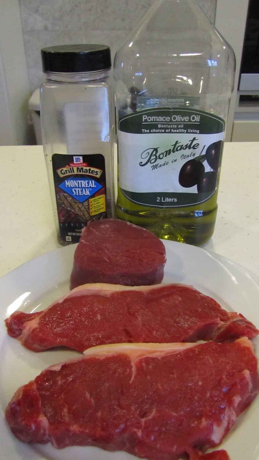 Bam's Kitchen Grilled Australian Steaks with BAM's Zip Sauce