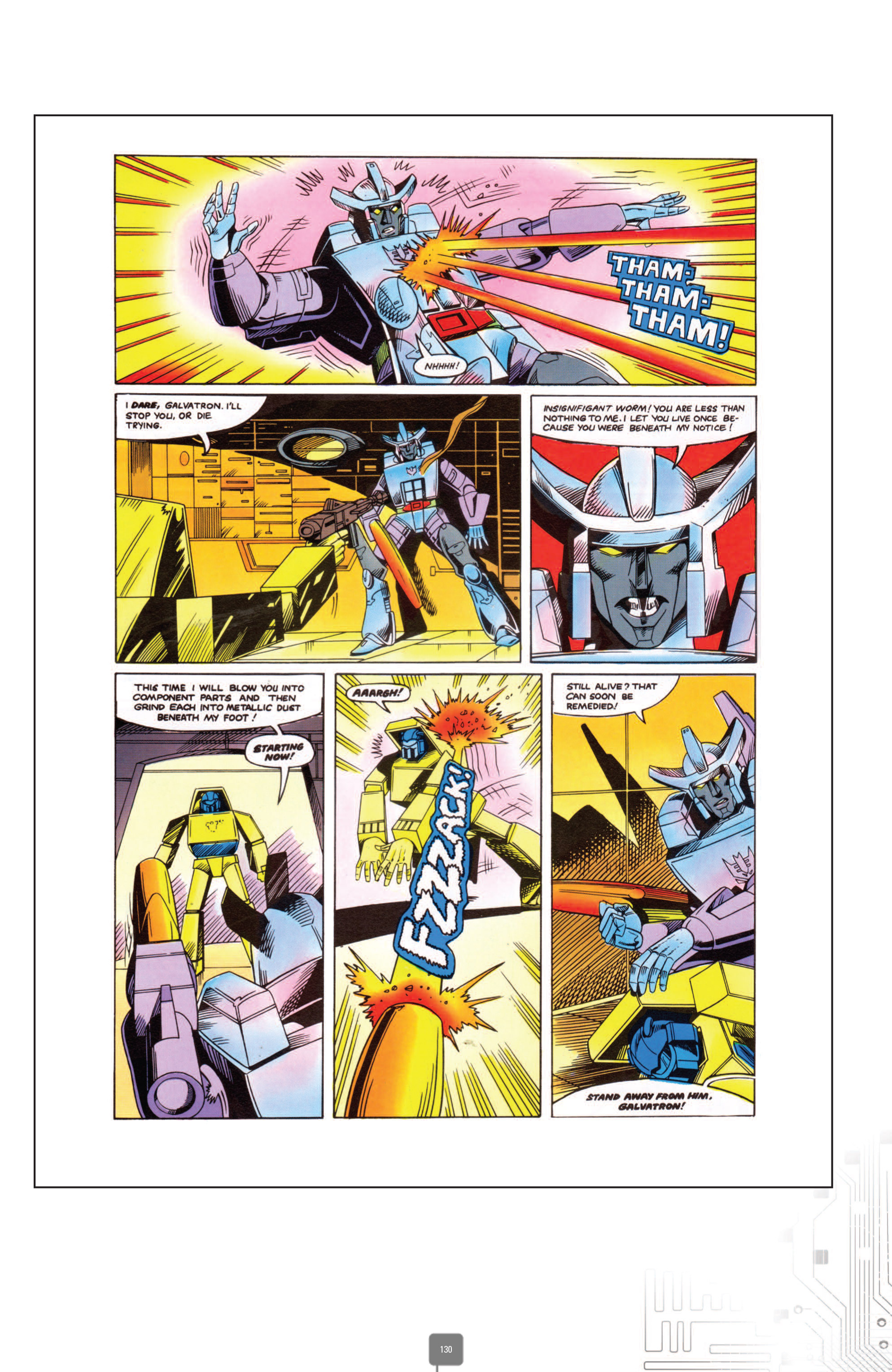 Read online The Transformers Classics UK comic -  Issue # TPB 4 - 130