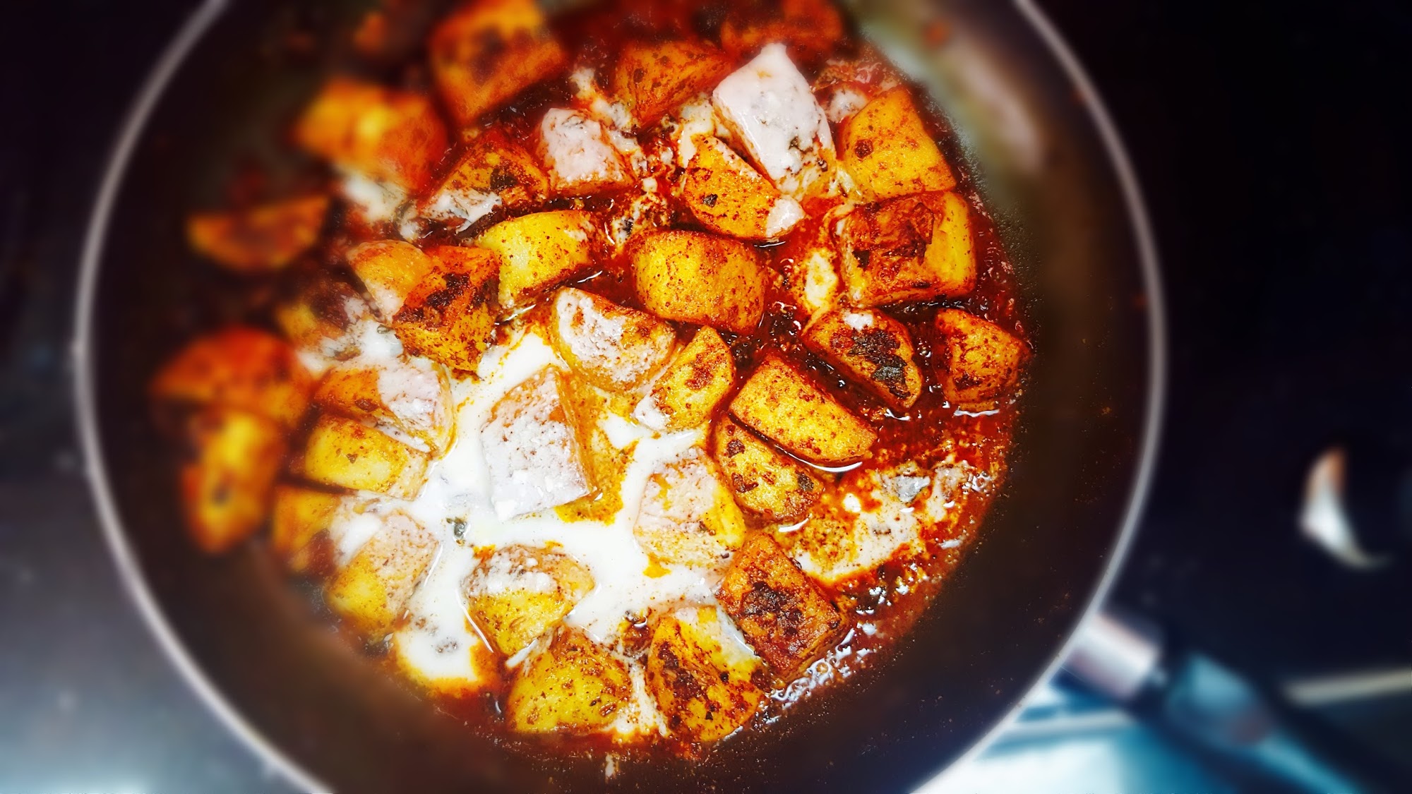 My Tryst With Food And Travel Potato Ghee Roast Recipe / Mangalorean