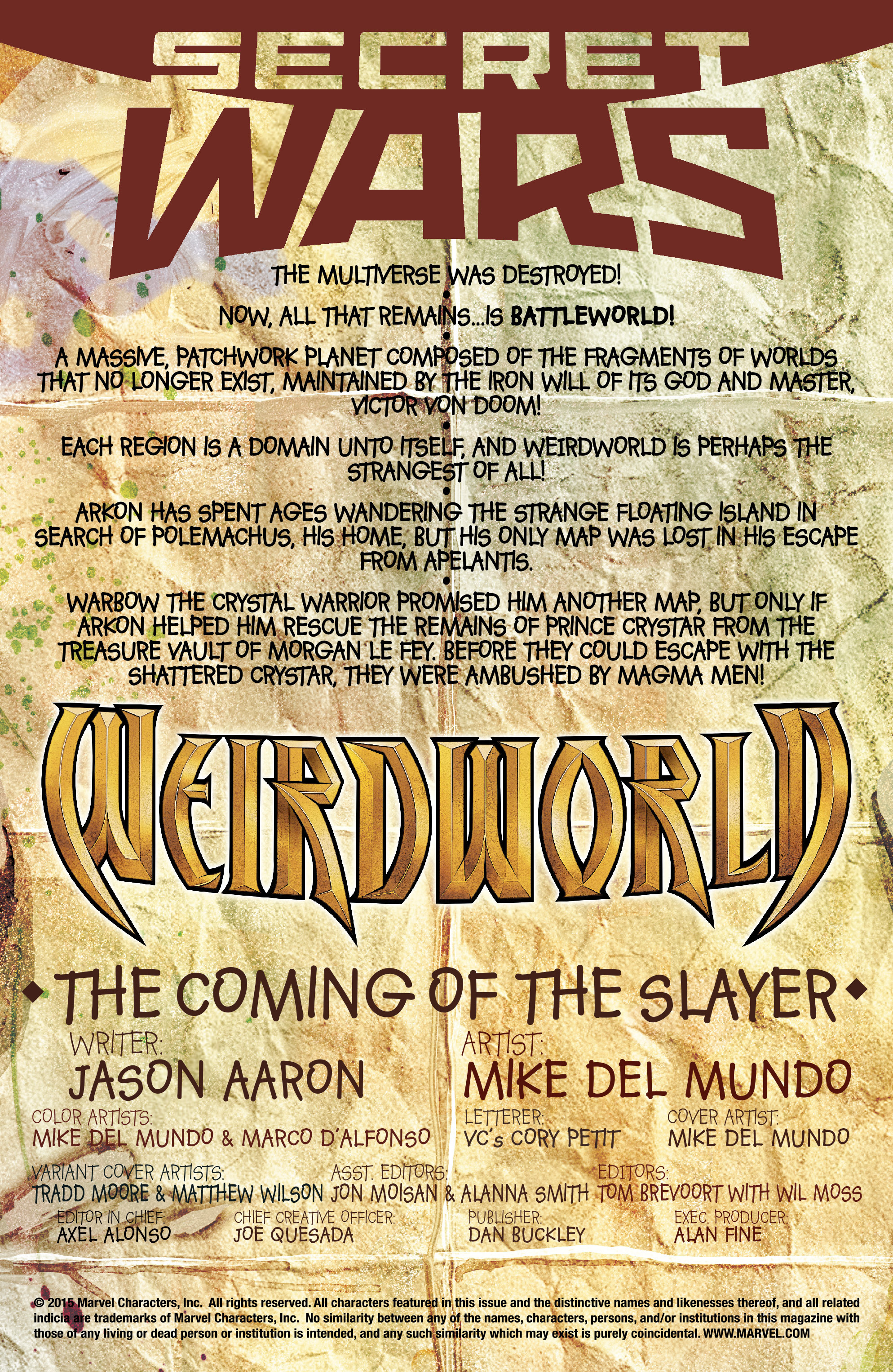 Read online Weirdworld (2015) comic -  Issue #3 - 2