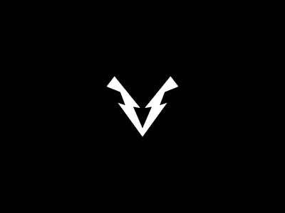 Electric V Gaming Concept Logo