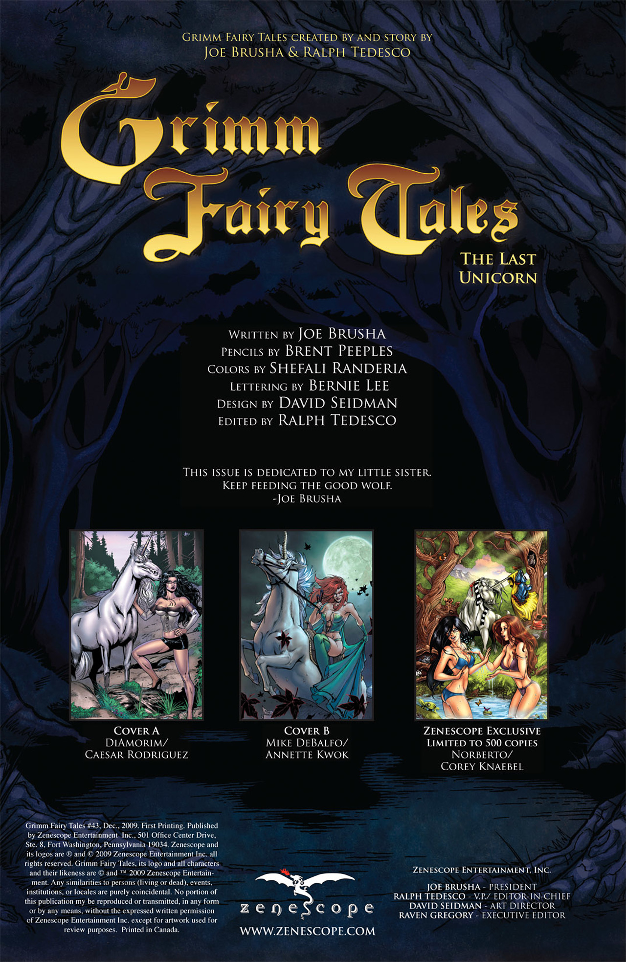 Read online Grimm Fairy Tales (2005) comic -  Issue #43 - 2