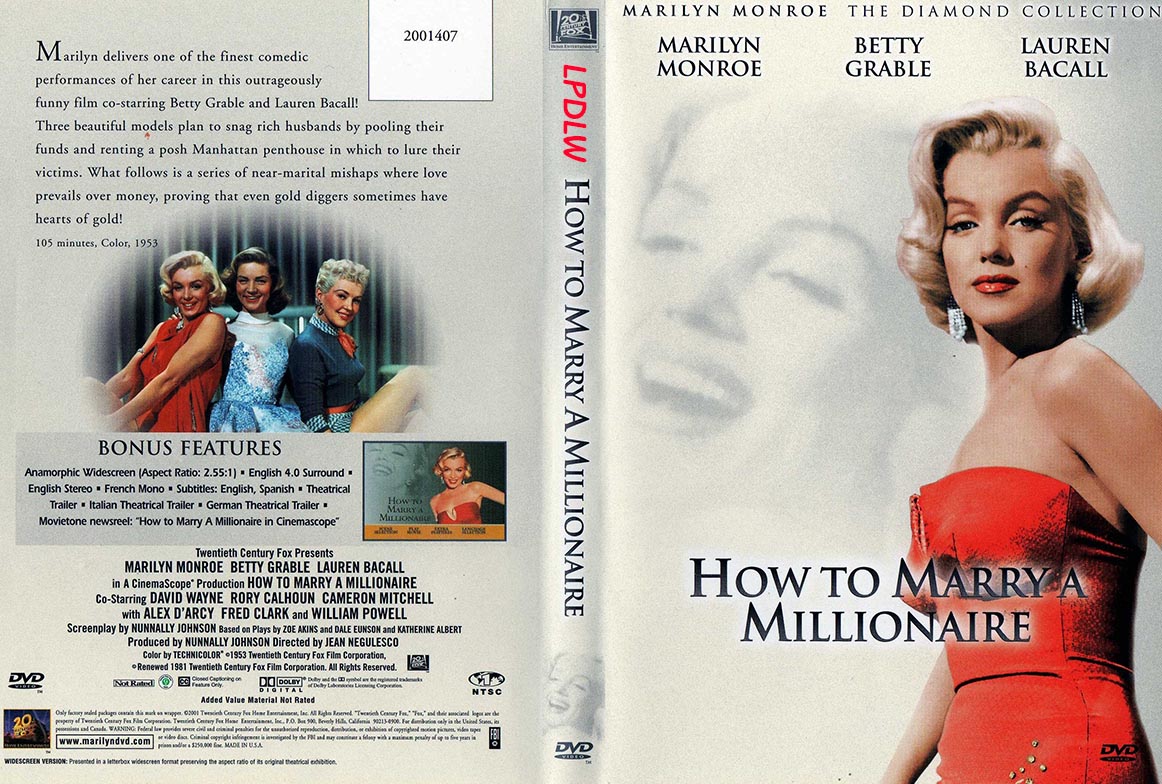 Como Pescar a un Millonario (1953 / Marilyn Monroe)