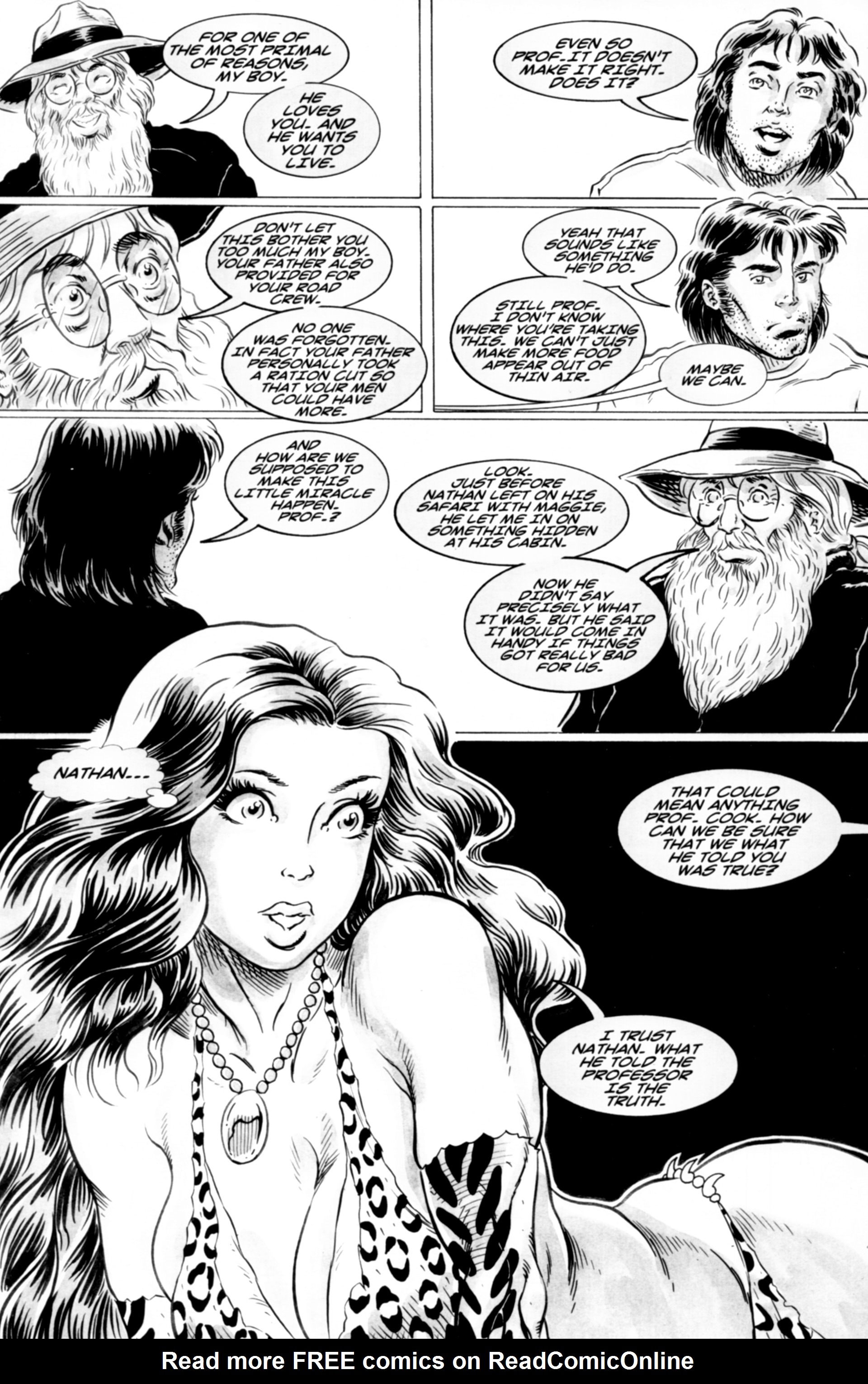 Read online Cavewoman: Snow comic -  Issue #3 - 9