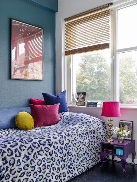 Renter uses 'whim method' to bring boho decor to Oslo home - bedroom 1 BoHoHome.com @bohosusan