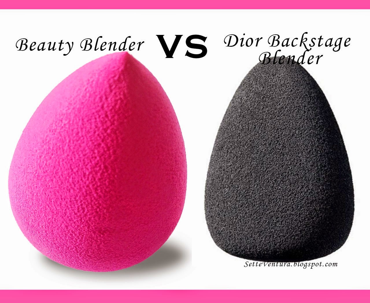Explore. Beauty. : Beauty Blender VS Dior Backstage Blender ❤