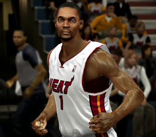 NBA 2K14 Chris Bosh Cyberface Mod