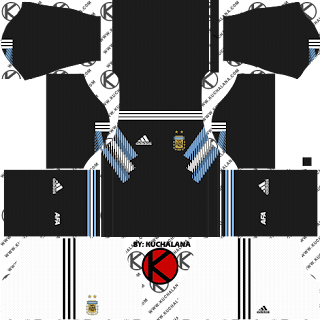 Argentina 2018 World Cup Kit - Dream League Soccer Kits Argentina 2018 World Cup Kit - Dream League Soccer Kits
