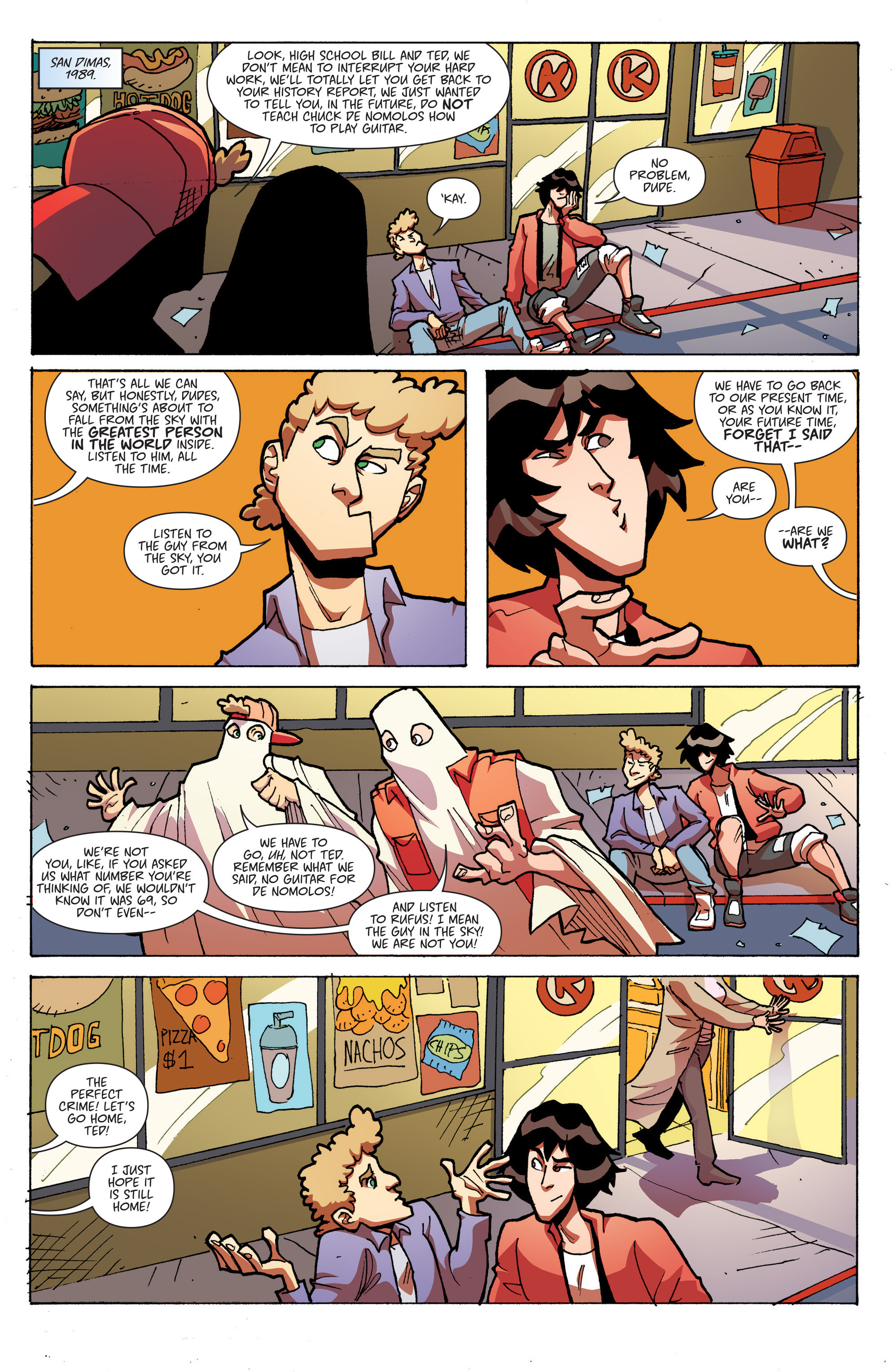 Read online Bill & Ted's Most Triumphant Return comic -  Issue #6 - 14