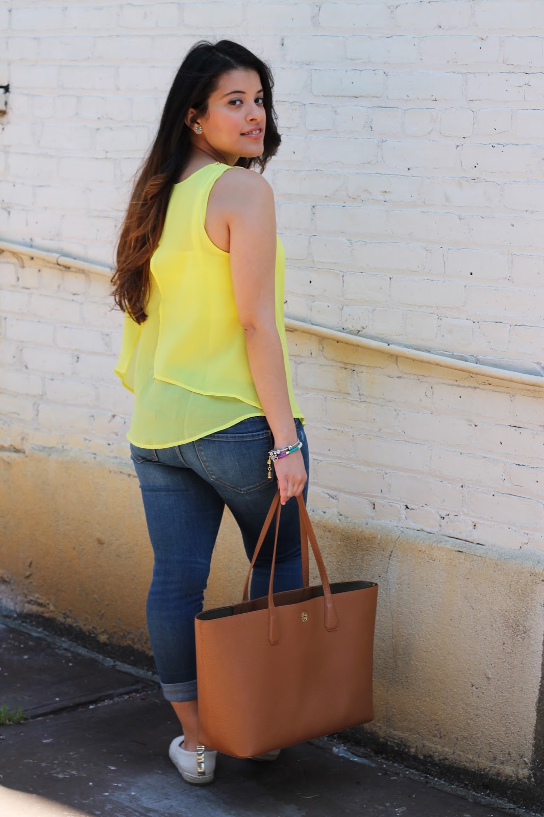 tory burch, oldnavy, marshalls, daniel wellington, fabfound, zara, espadrilles, summer, spring, distressed jeans, nordstrom, yellow, perry leather tote, nordstrom , blogger, , fashion blogger, spring fashion, personalstyle, 