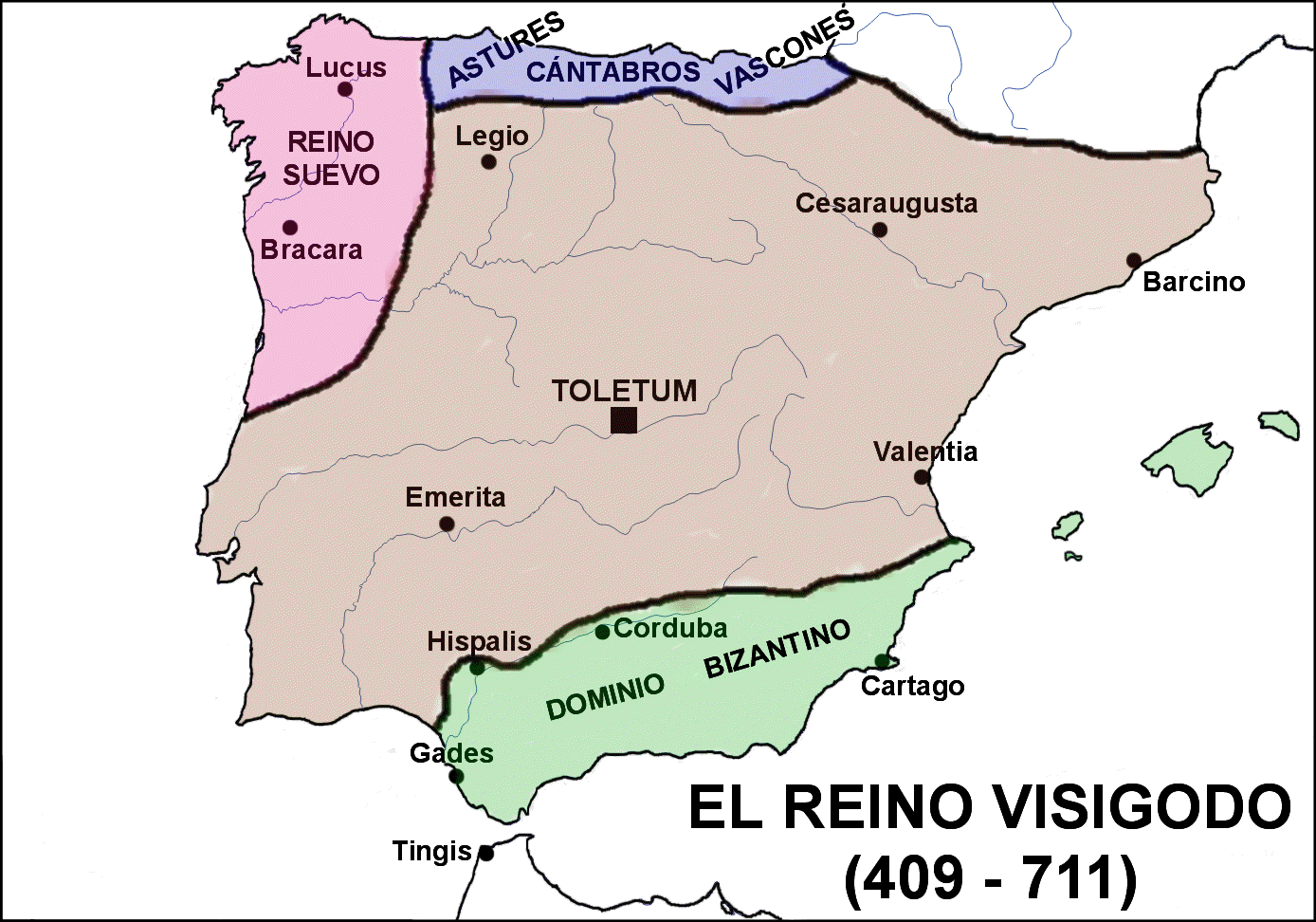 Histogeomapas El Reino Visigodo 405 711