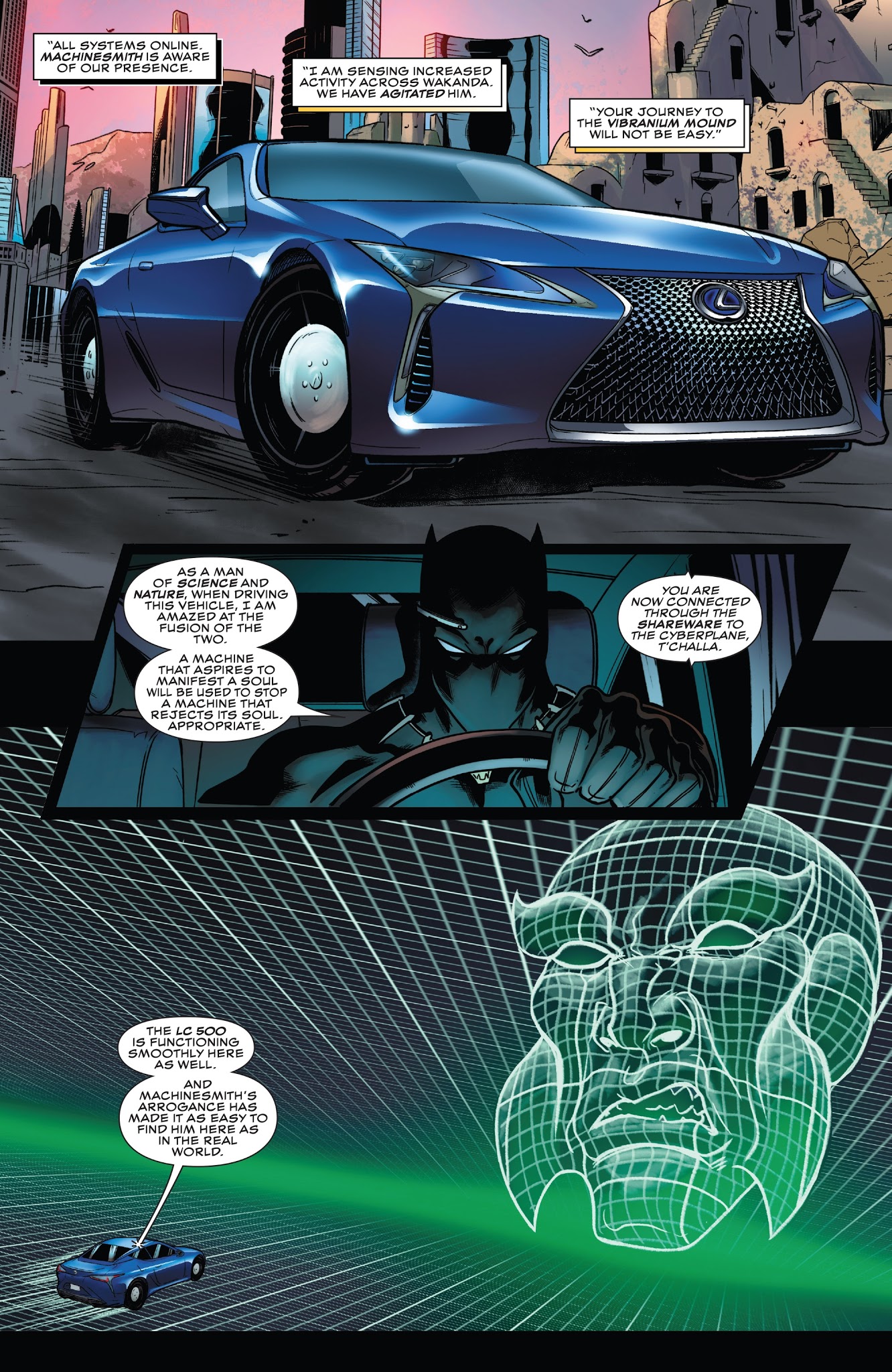 Black Panther: Soul of a Machine 8 Page 3