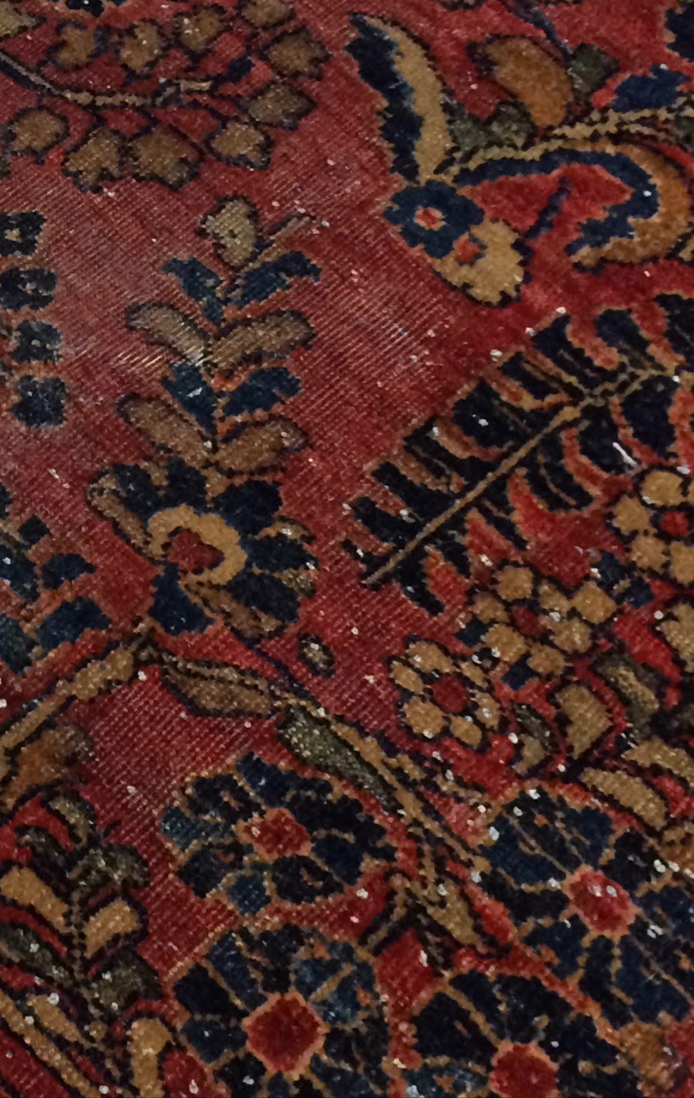 Kosker Traditional Rug Repair What Are Those White Knots That Are