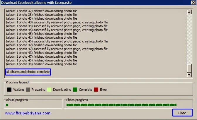Cara Download Semua Album Foto di Facebook