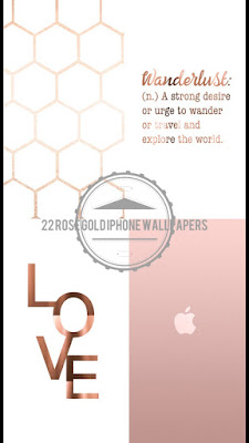 iPhone and Android Wallpapers: 22 Beautiful Rose Gold iPhone Wallpapers