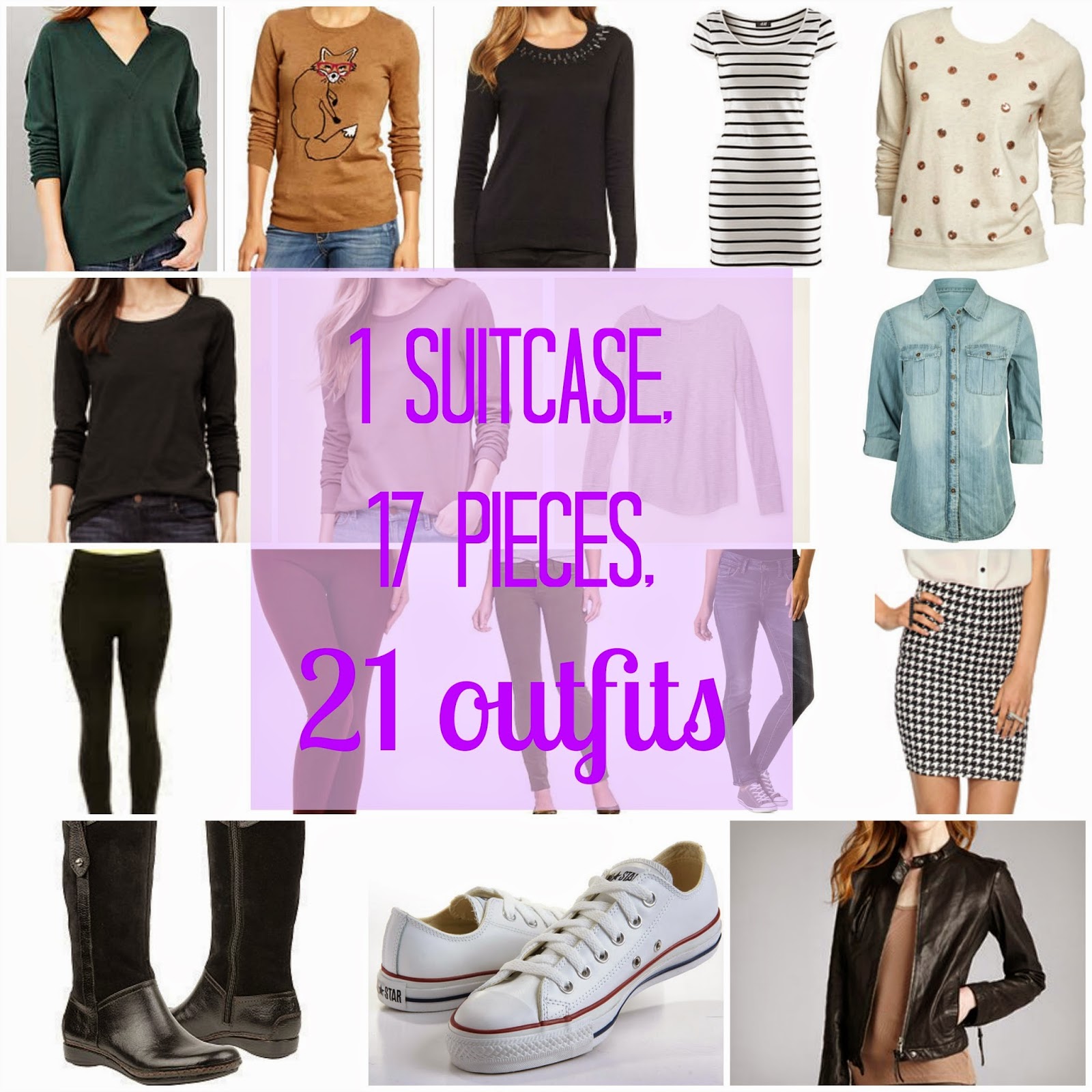 Packing for Europe: 21 Days