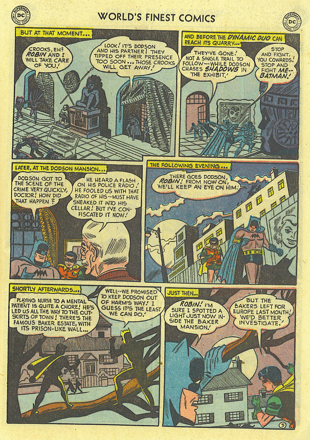 Read online World's Finest Comics comic -  Issue #54 - 65