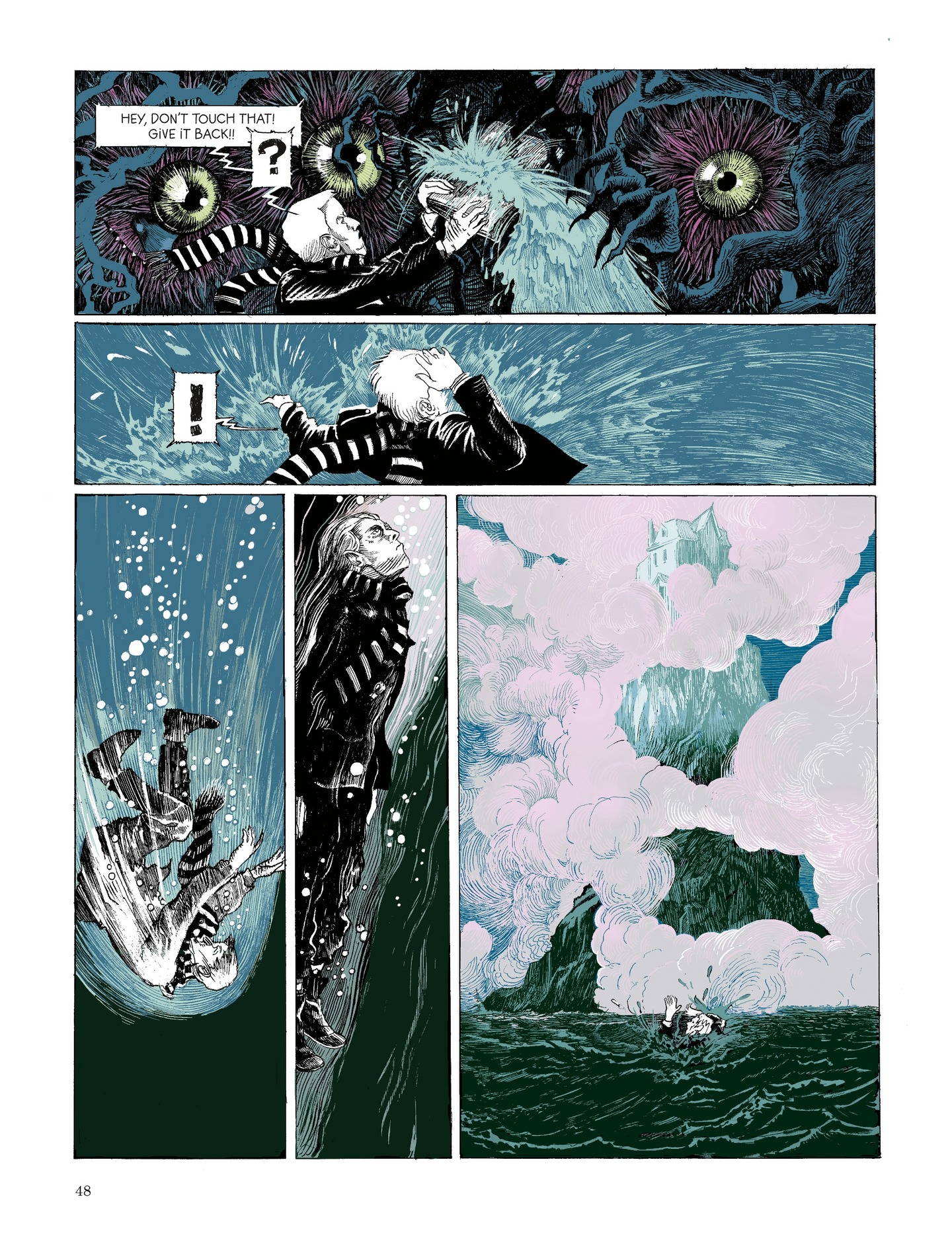 Read online The Monstrous Dreams of Mr. Providence comic -  Issue # TPB - 49