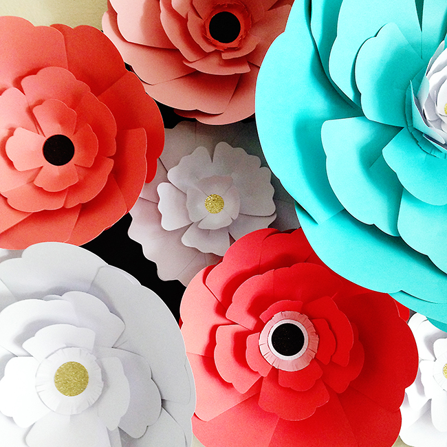 How To Make DIY Giant Paper Flowers (For A Backdrop)