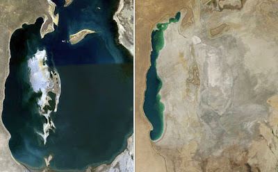 Nguyên nhân tại sao nước ở biển Aral ngày một cạn kiệt dần