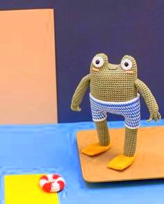 amigurumi frog crochet pattern