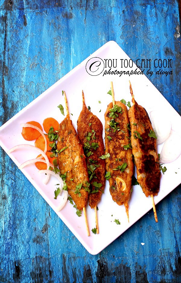 Potato Kebab Easy Stove Top Potato Kebab Recipe Vegetarian Kebab