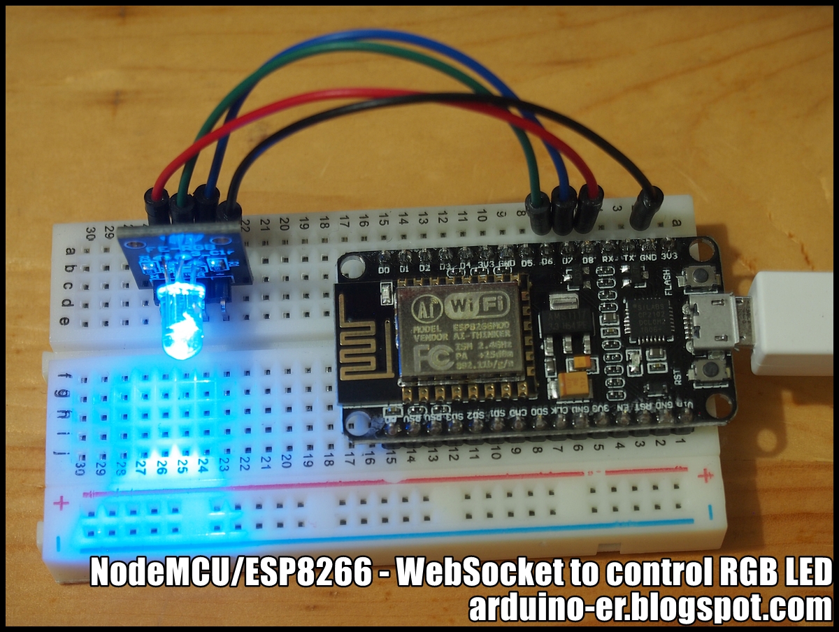 Arduinoer Arduino Due Esp8266 Web Server Controlled Led I Made A
