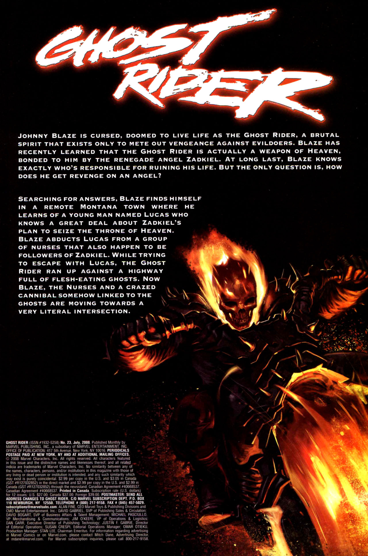 Read online Ghost Rider (2006) comic -  Issue #23 - 2